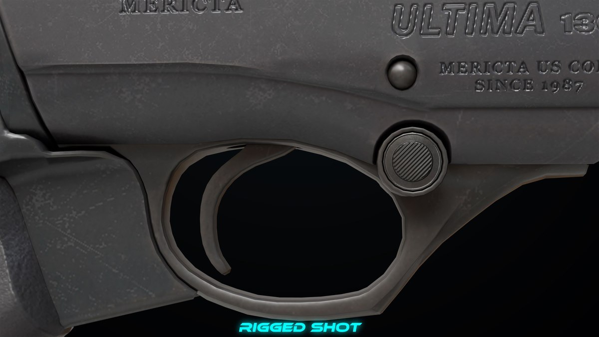 Shotgun Collection 01 URP HDRP Textures