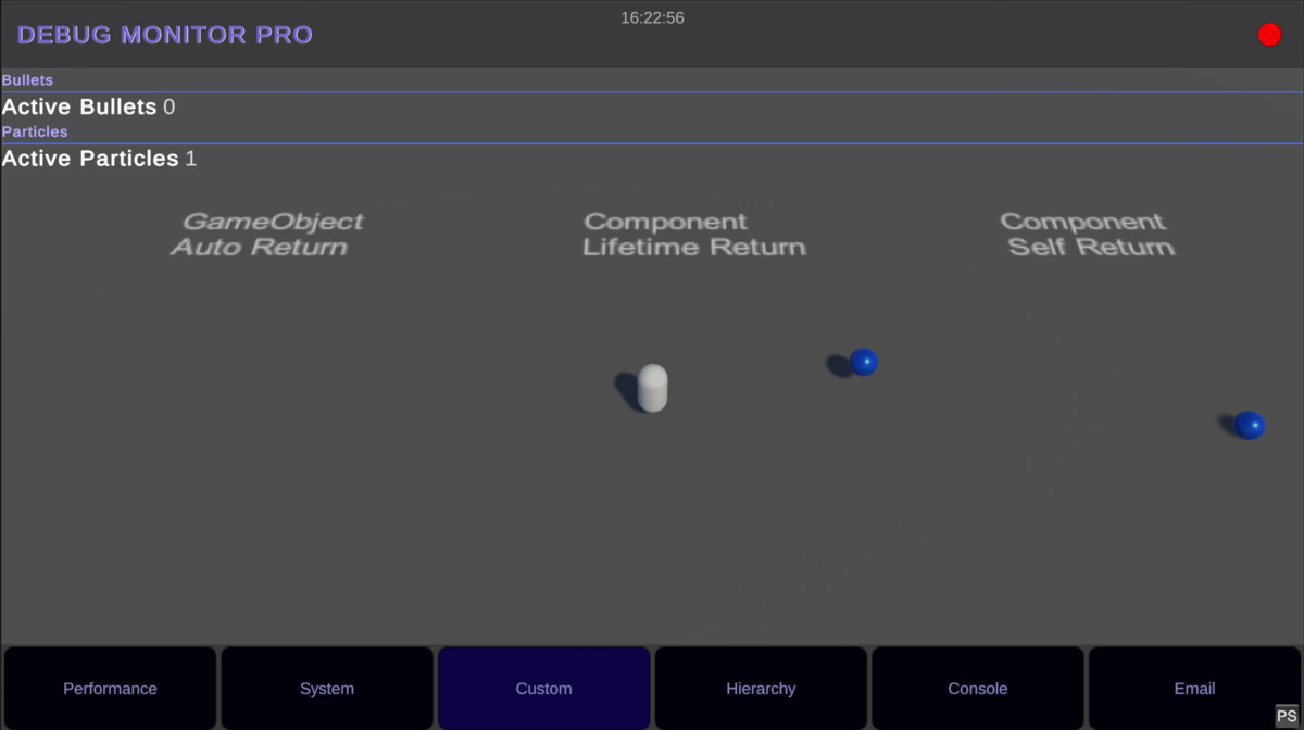 Debug Monitor Pro - Console, Hierarchy, Email