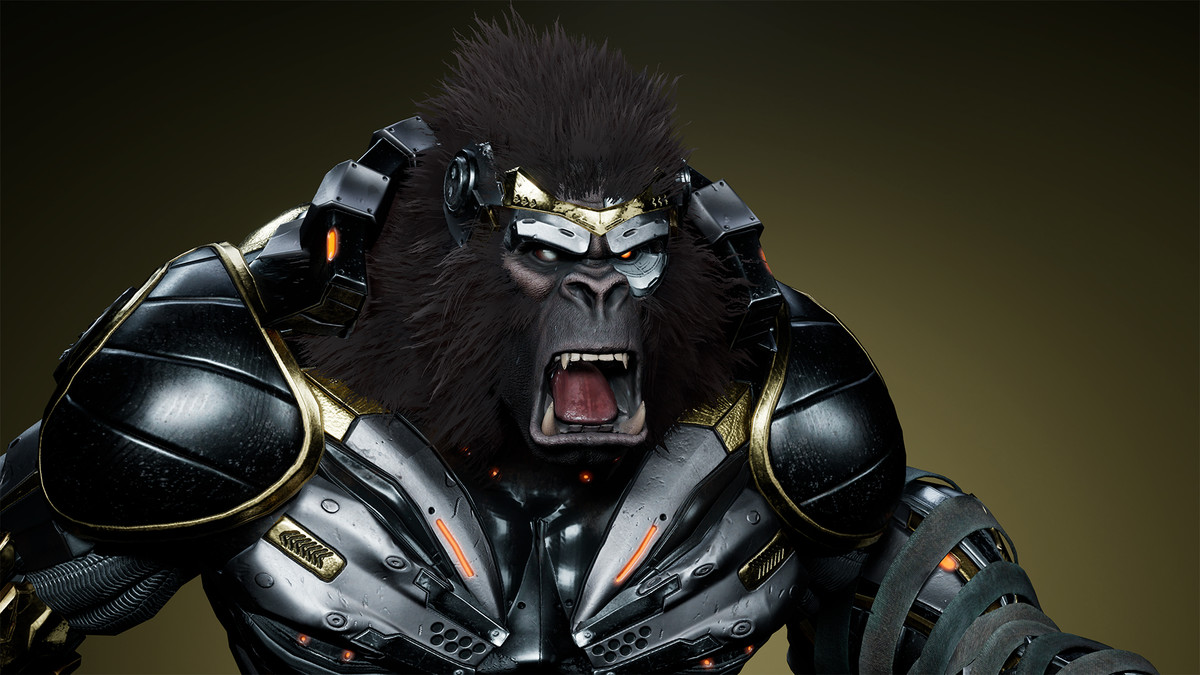 Sci-Fi Titan Gorilla