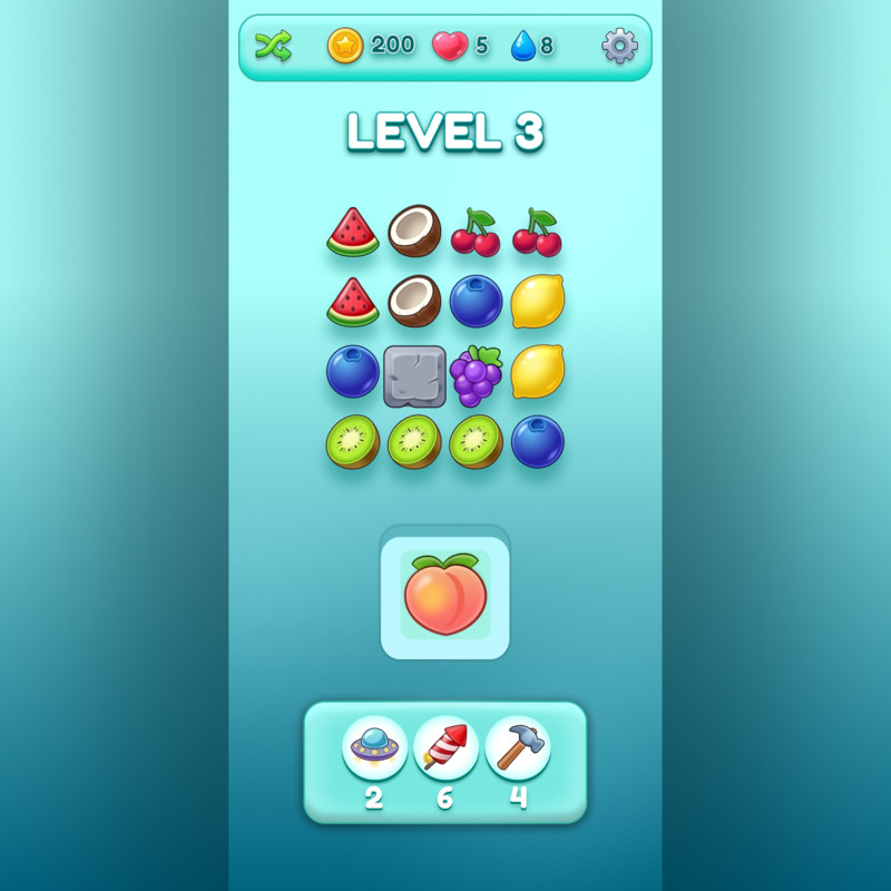 100 Icons - Casual Mobile Game Pack