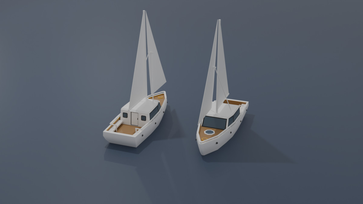 Mobile Optimize-Low Poly Vehicles