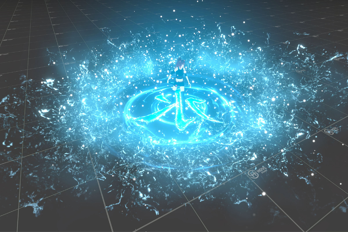 VFX Graph - Elemental magic circles