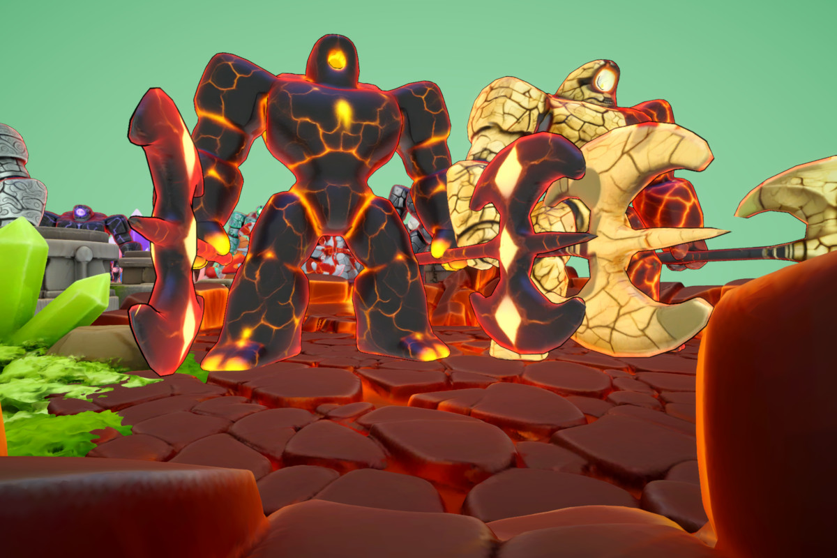 BamBam Fiend - Stylized Fantasy Monster (Rig + Animation) – PixeliusVita