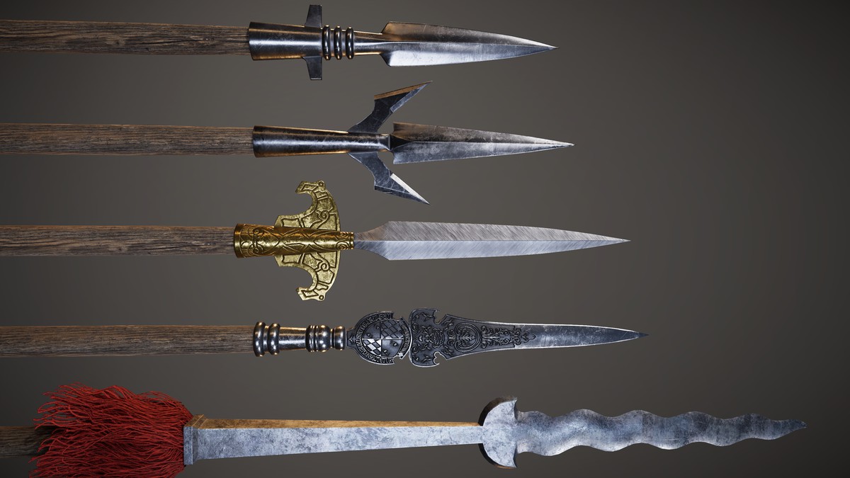 Medieval Spear Bundle Vol. 1