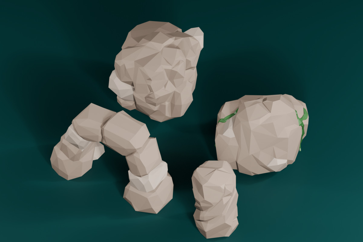 Low Poly Rocks & Cliffs Pack
