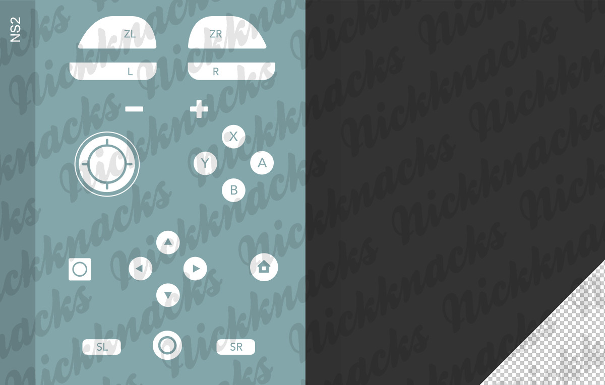 Controller Overlays & Button Kits (3 styles) x9 controllers +keyboard/mouse