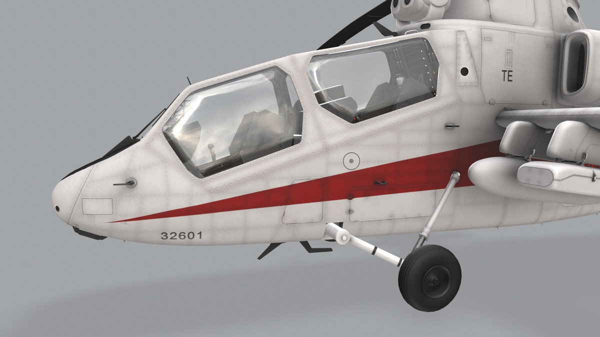 OH-1 Ninja JGSDF White Static (446)