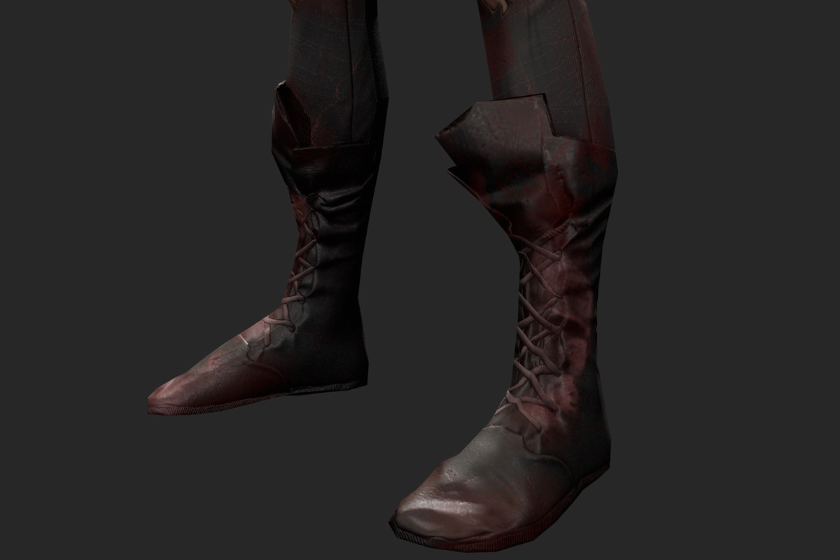 3D Zombie Undead Character