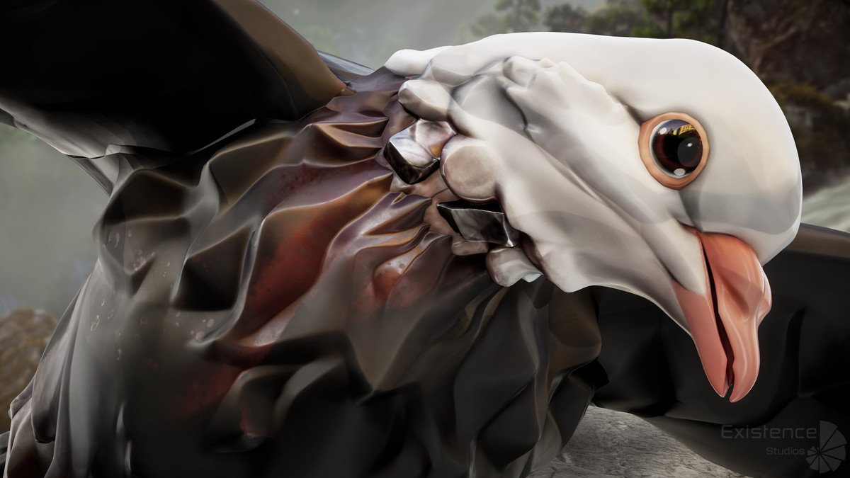 White Pigeon - Flying System - Bird Behavior