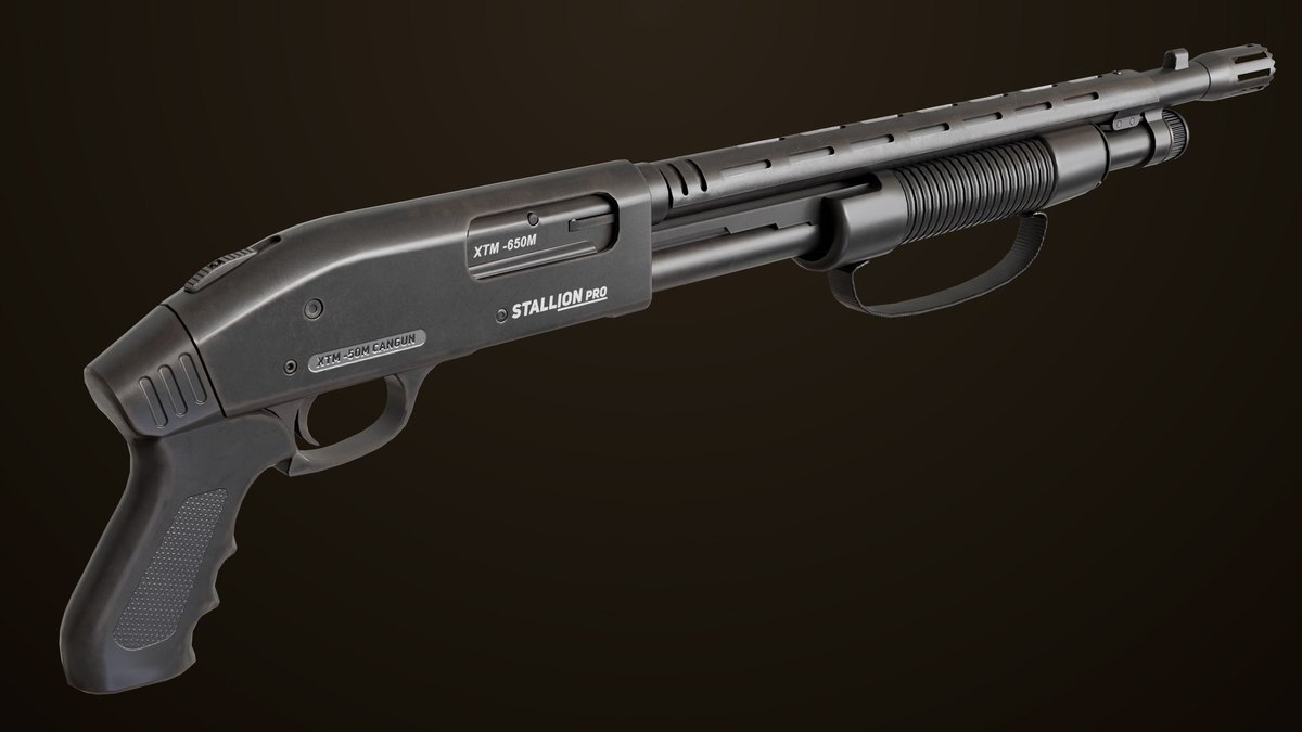 Shotgun Collection 01 URP HDRP Textures