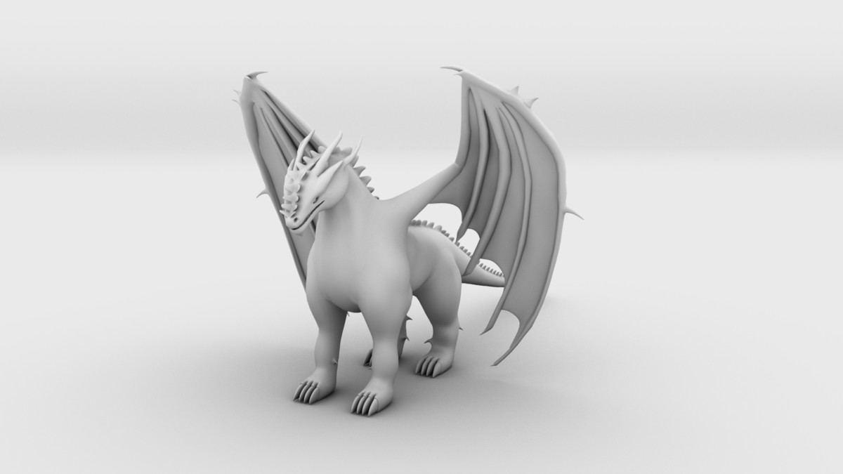 3D Mature Dragon Pack