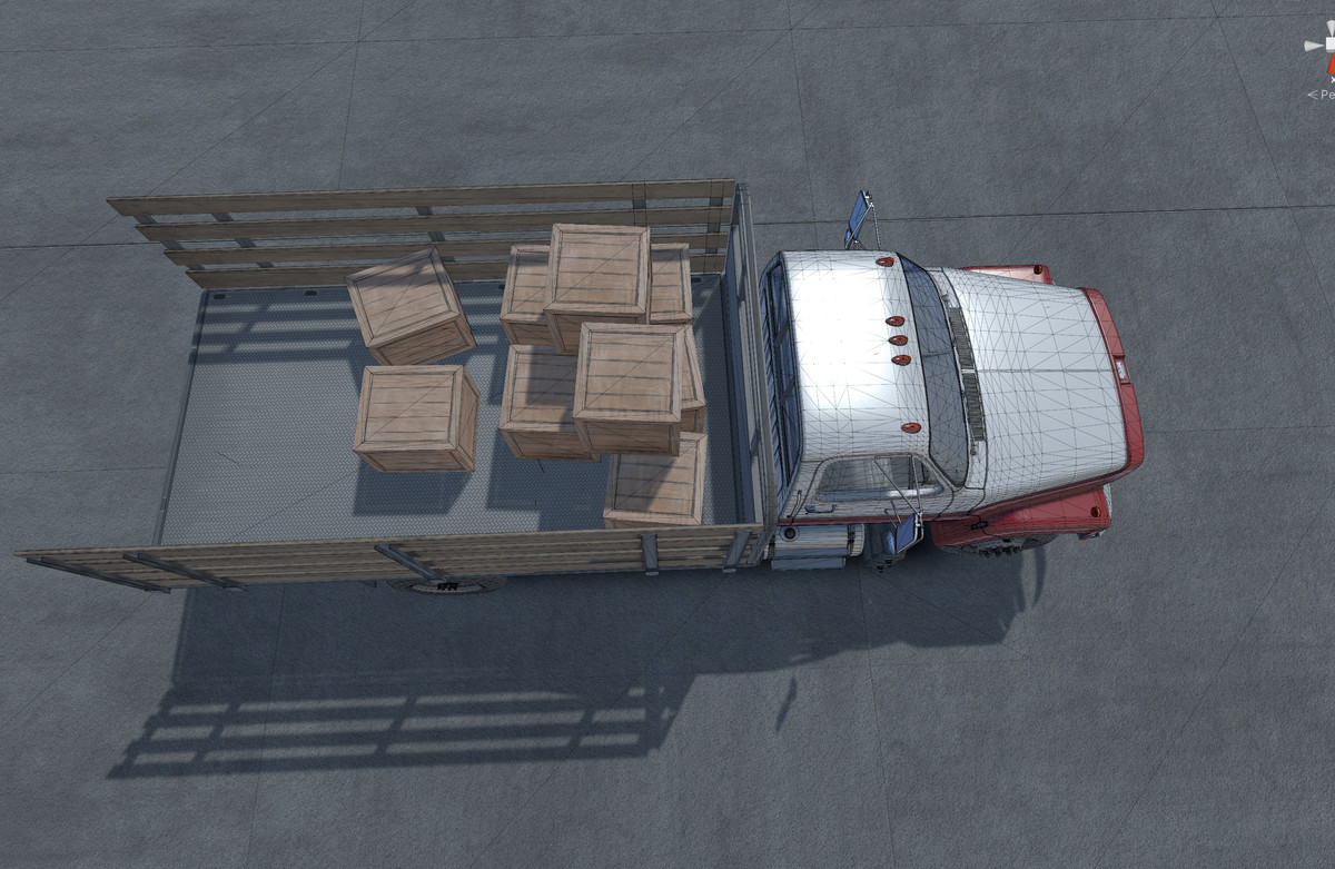 80s Stakebed truck