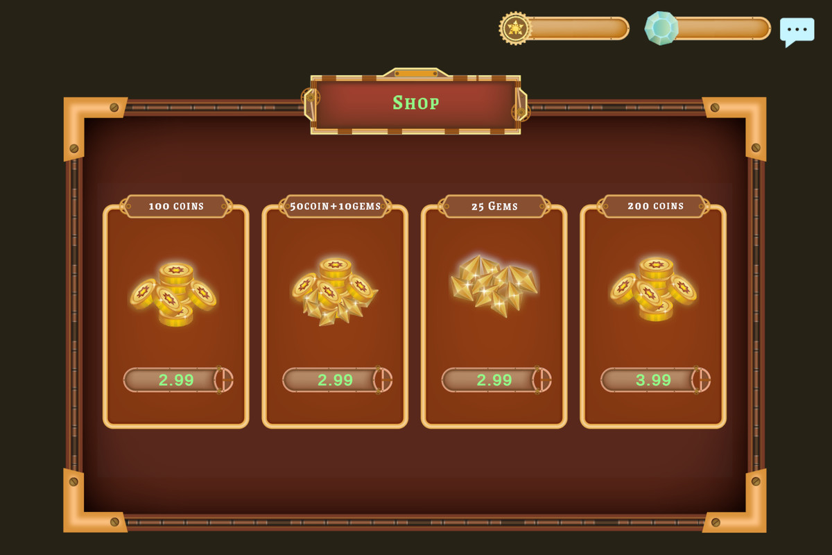 SteamPunk GUI Pack