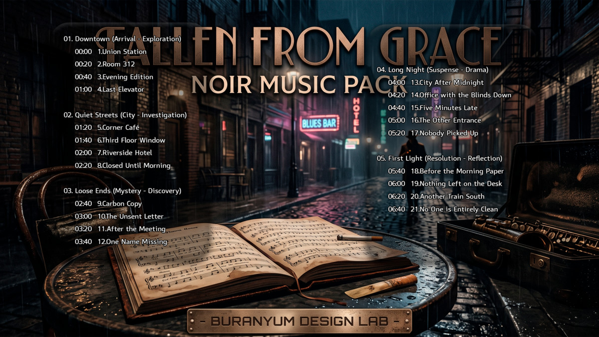 Witness - Noir Music Pack Vol. 1 & Vol. 2
