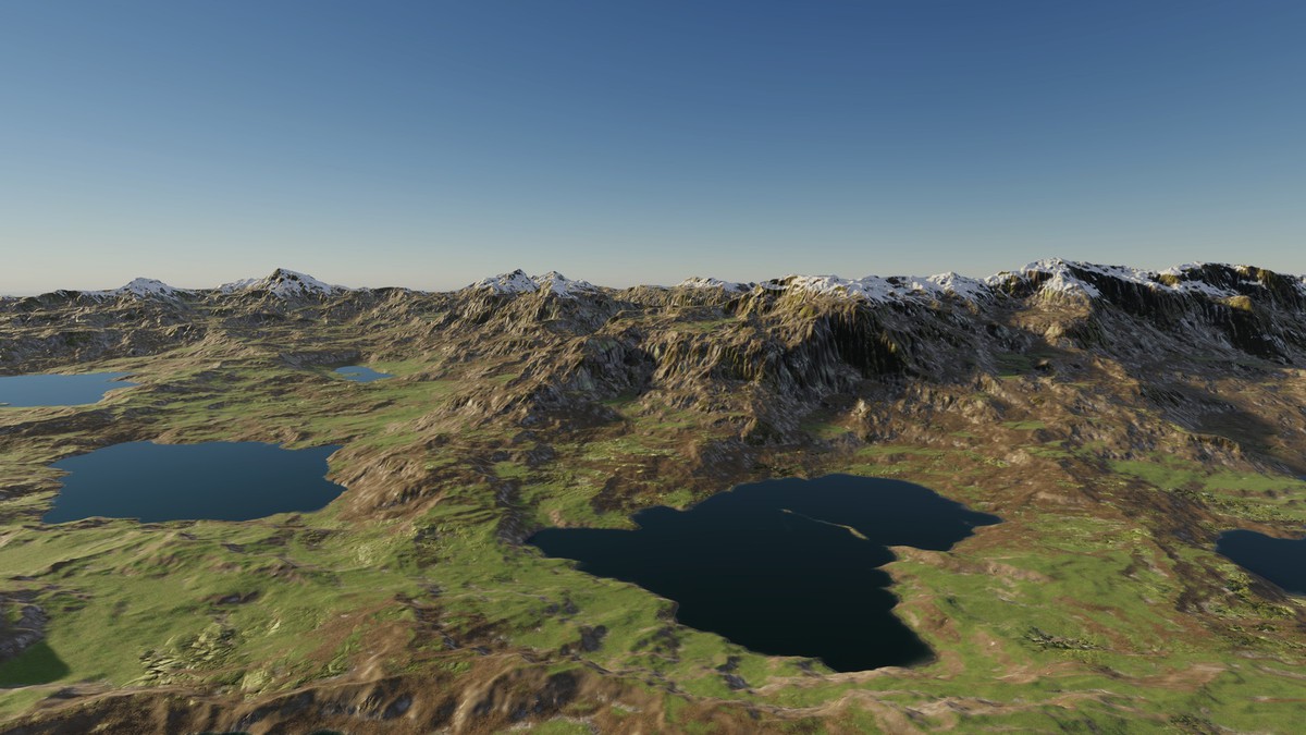 147 Procedural Terrains - Mountains, Lakes & Islands