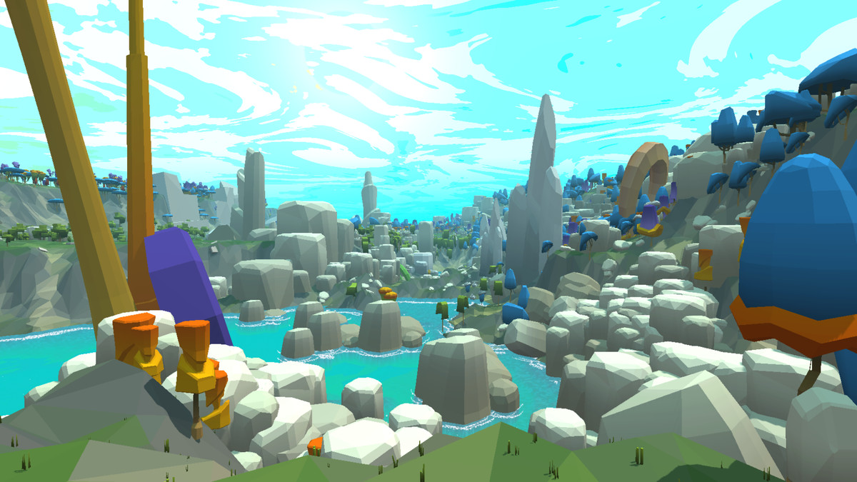Low Poly Stylized Tiny Forest