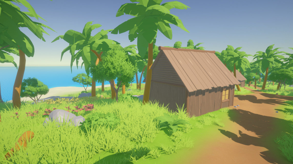 VERDANT Low Poly Tropical Island Modular Village