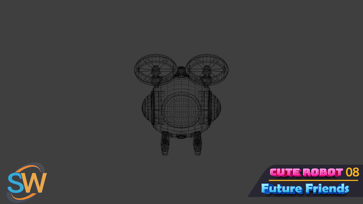 Cute Robot 08 – Future Friends