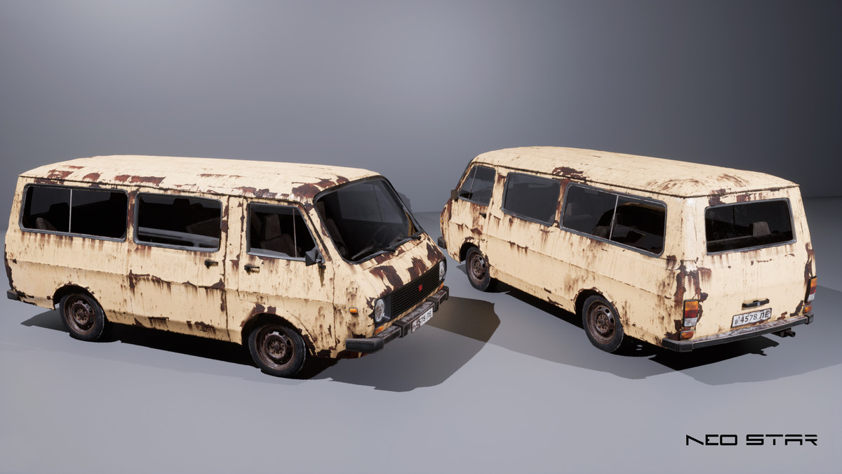 Old Soviet Cars Pack
