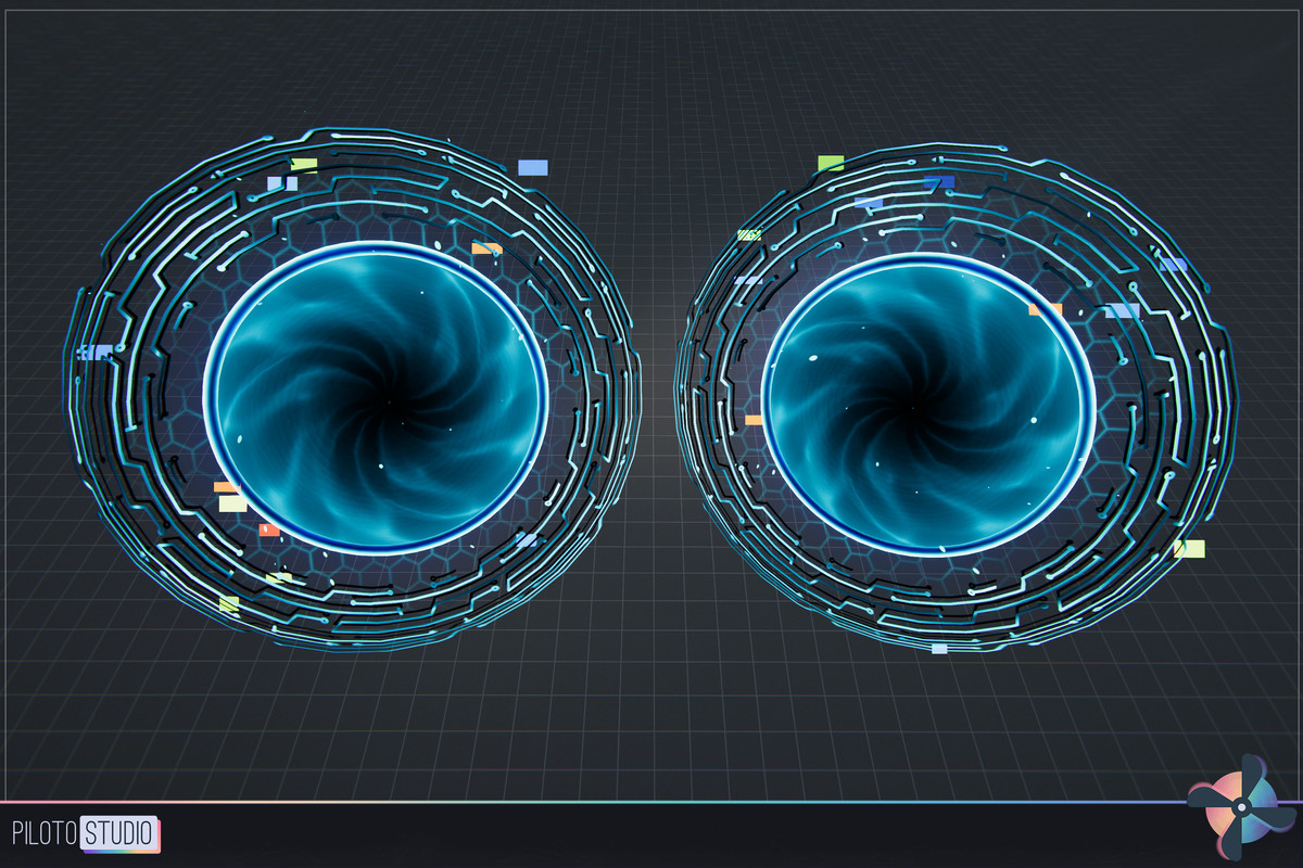 Sci-Fi | Tech | Futuristic Stylized VFX Starter Kit