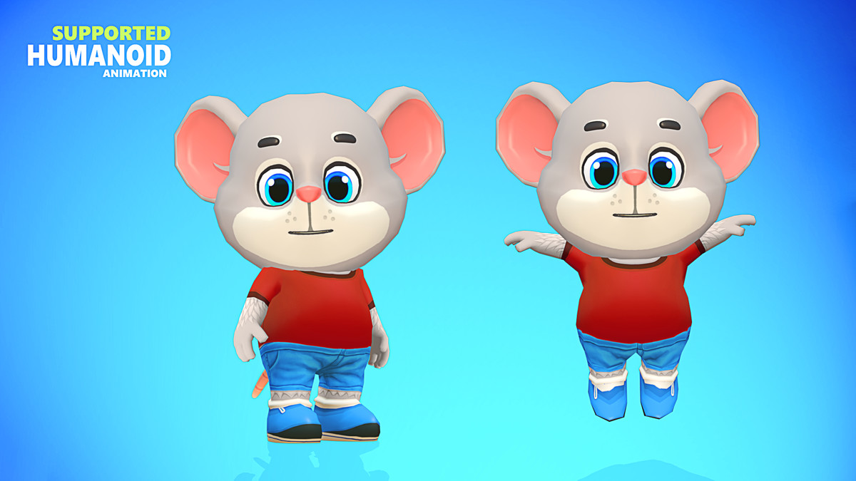 Mouse Rat Rodent Grey Animated