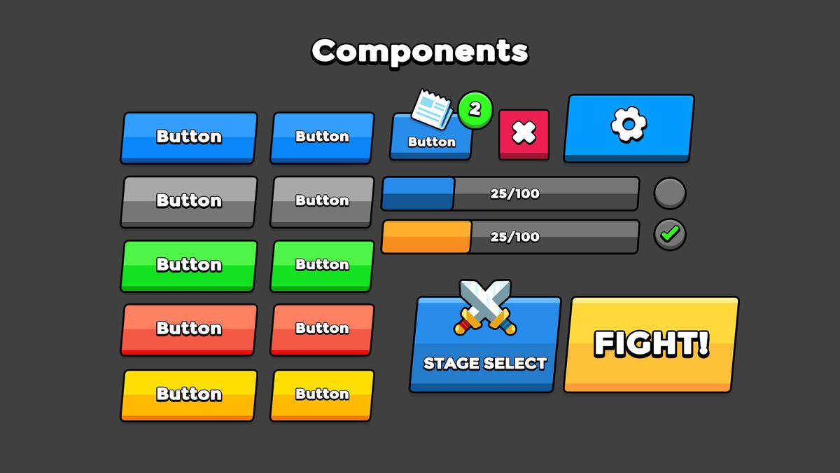 GUI Mobile - Battle Pack