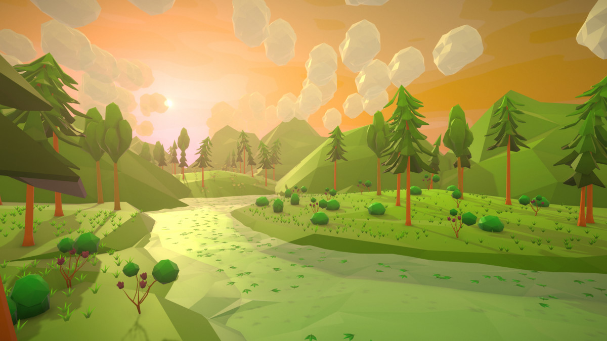 LowPoly Stylized Forest Essentials