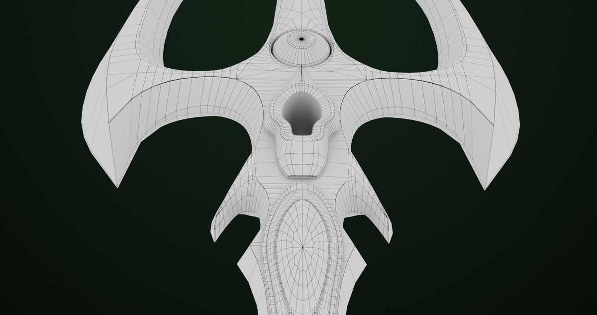 4 Fantasy Tridents Bundle URP HDRP Textures