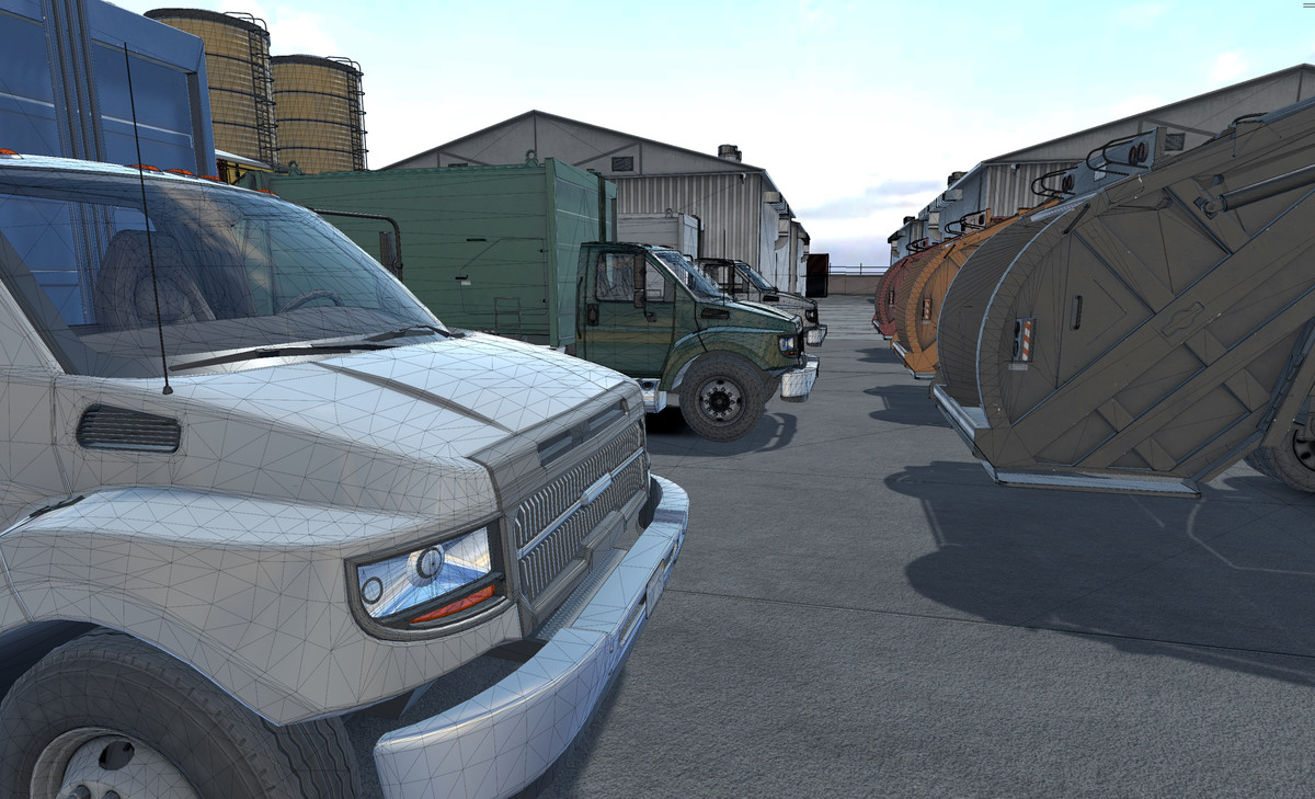 Refuse truck