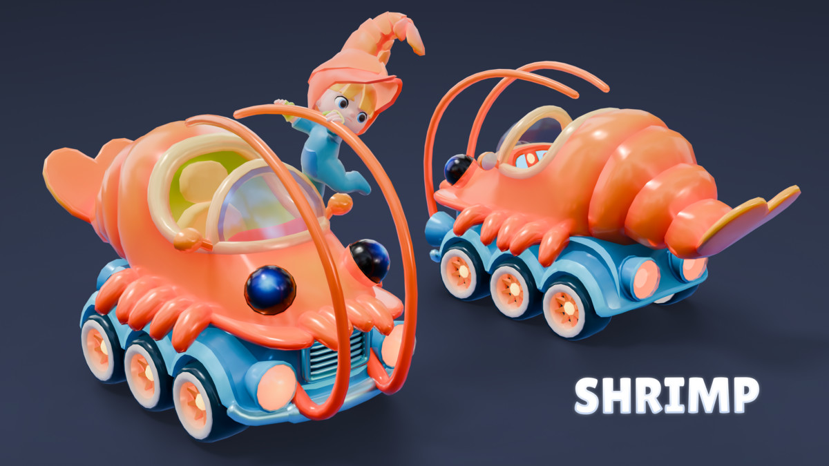 GASTRO: Modular Cars - Fish