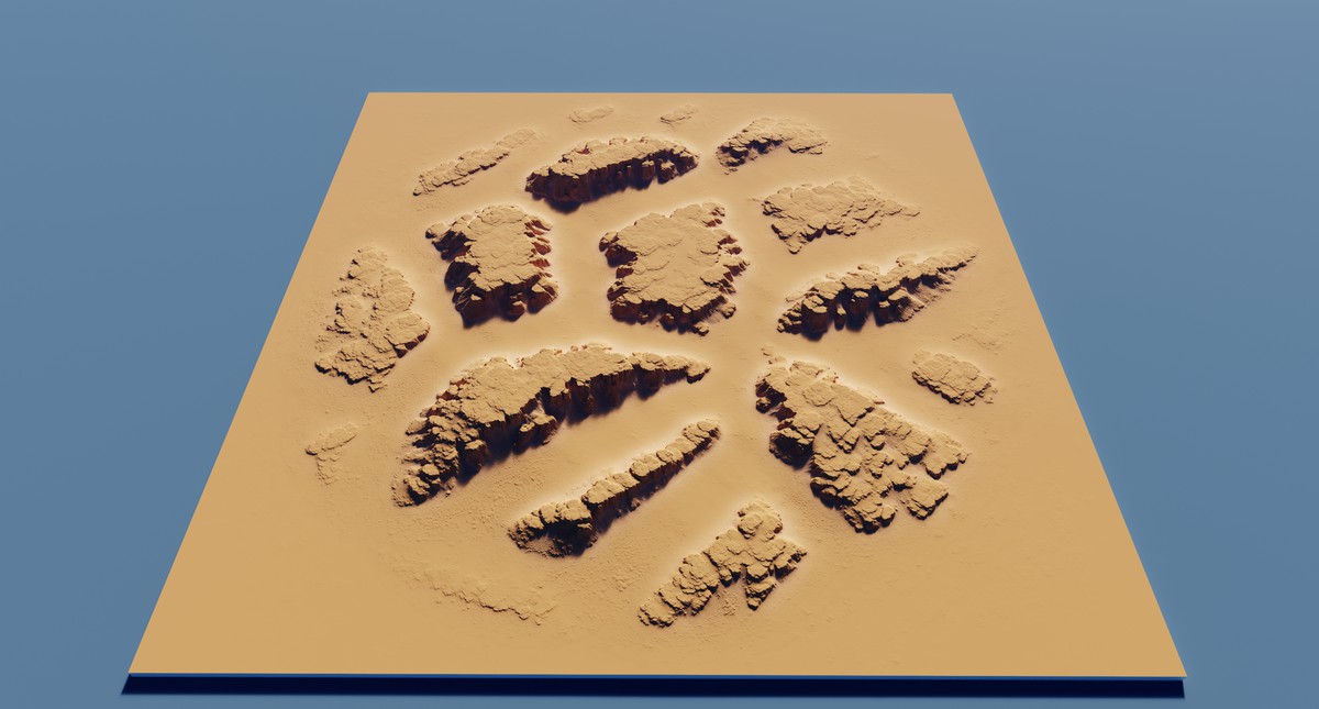 Chipped Plateaus - StampIT!
