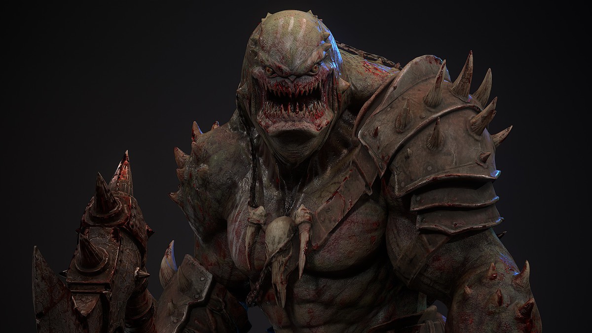 Brutal Warrior Monster