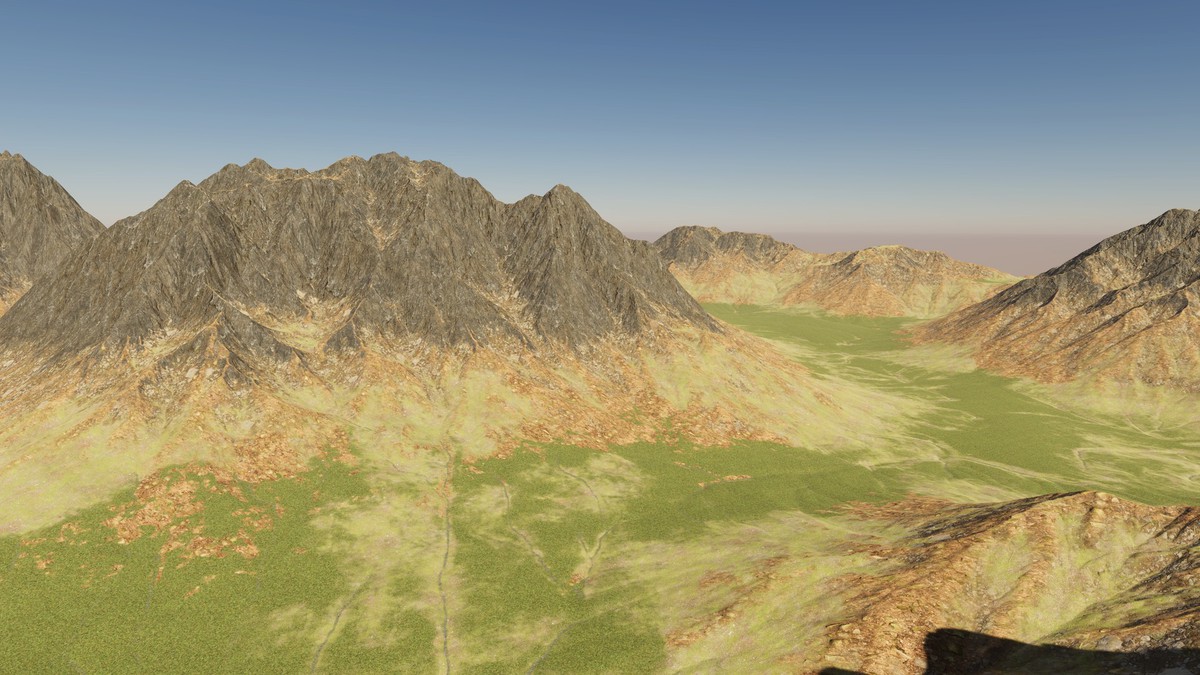Procedural Mountain Terrains 8K
