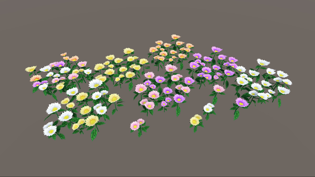 Stylized Hand-Painted Plant & Flower Pack