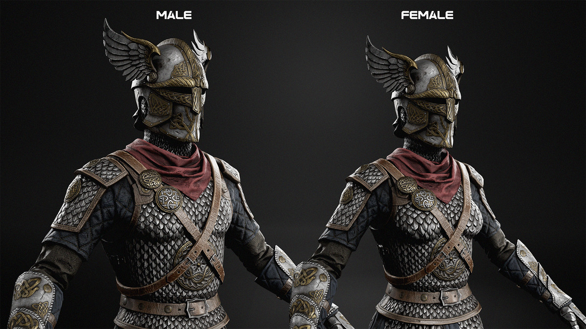 Alatus Knight - Male and Female