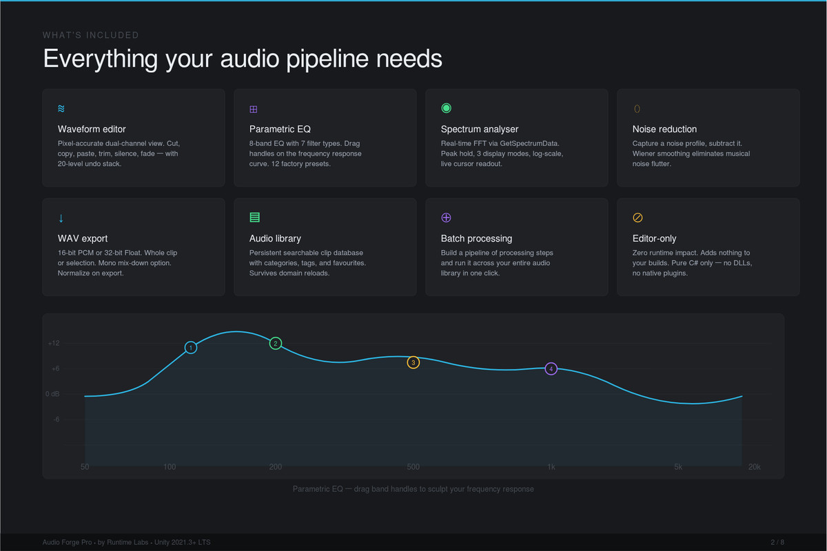 Audio Forge Pro for unity
