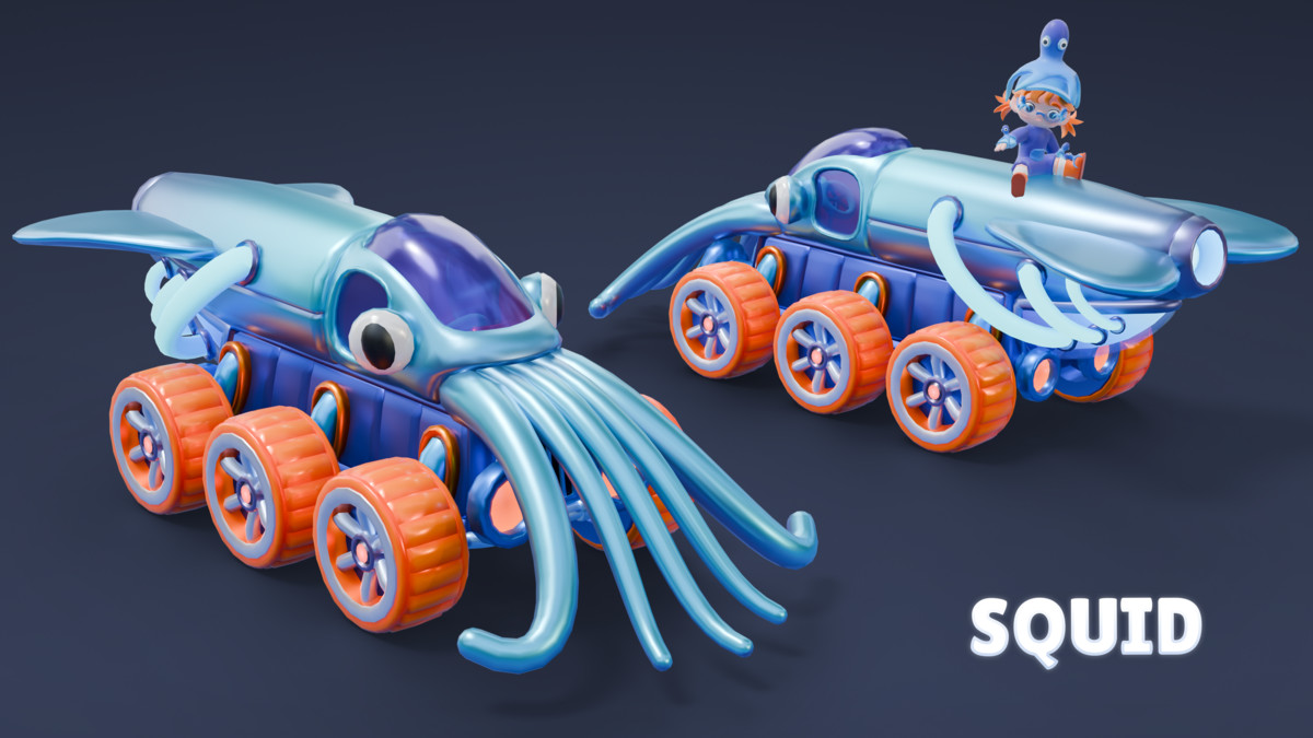 GASTRO: Modular Cars - Fish