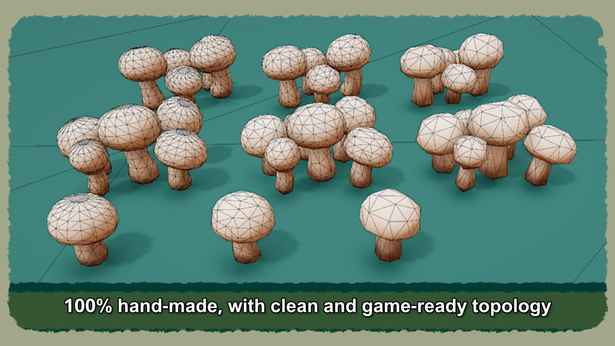 PIDI COSY: Stylized Mushrooms Vol 1