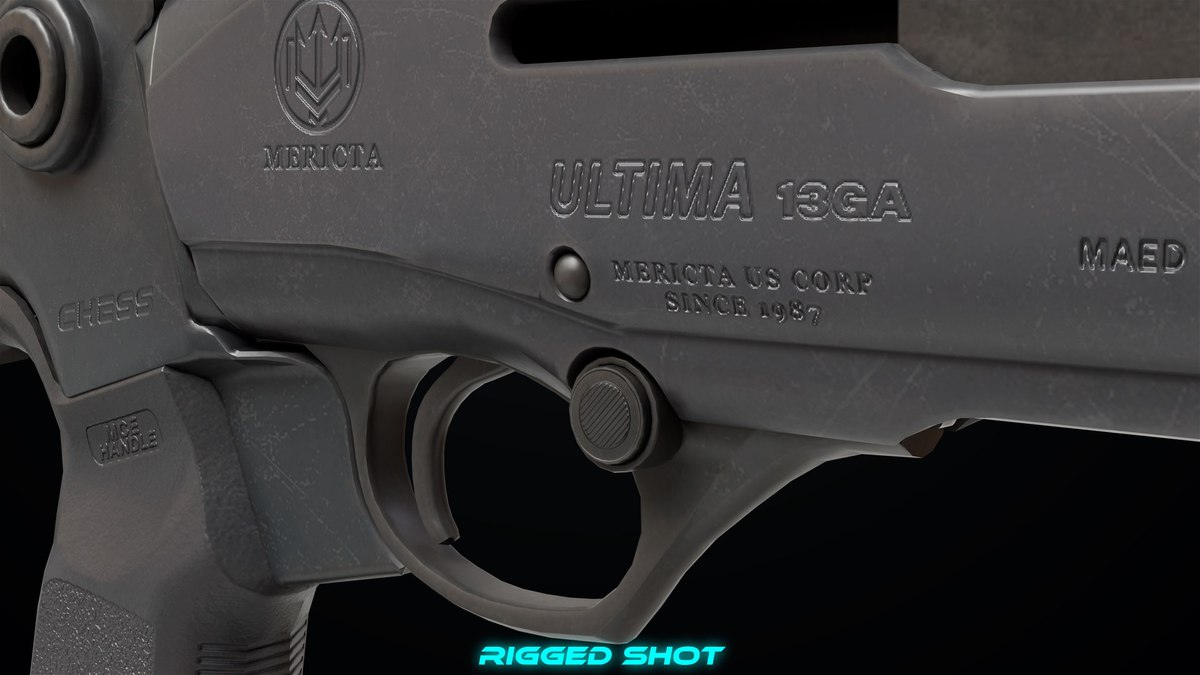 Shotgun Collection 01 URP HDRP Textures