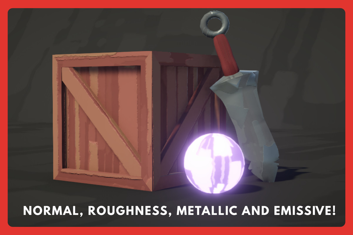 Handpainted Shader and Watercolors Textures