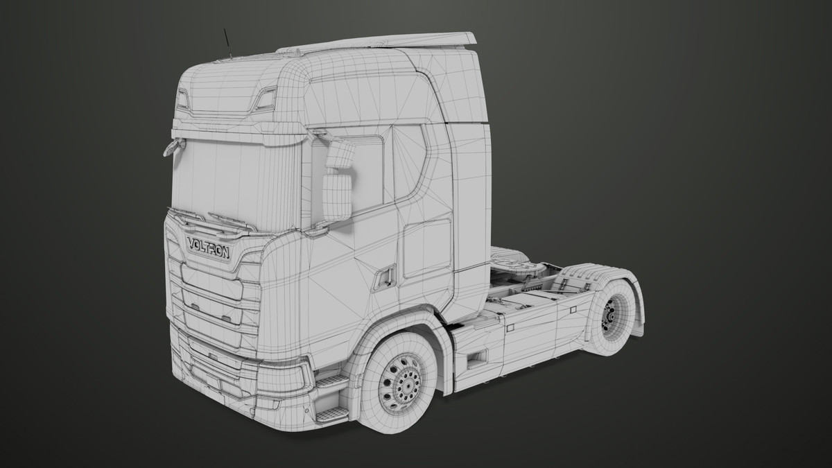Chassis 06 Generic White URP HDRP Textures