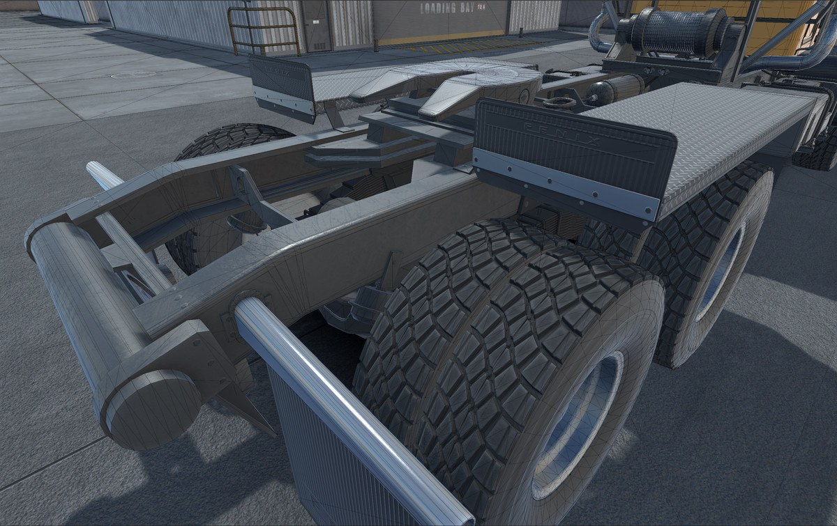 80s offroad heavy truck