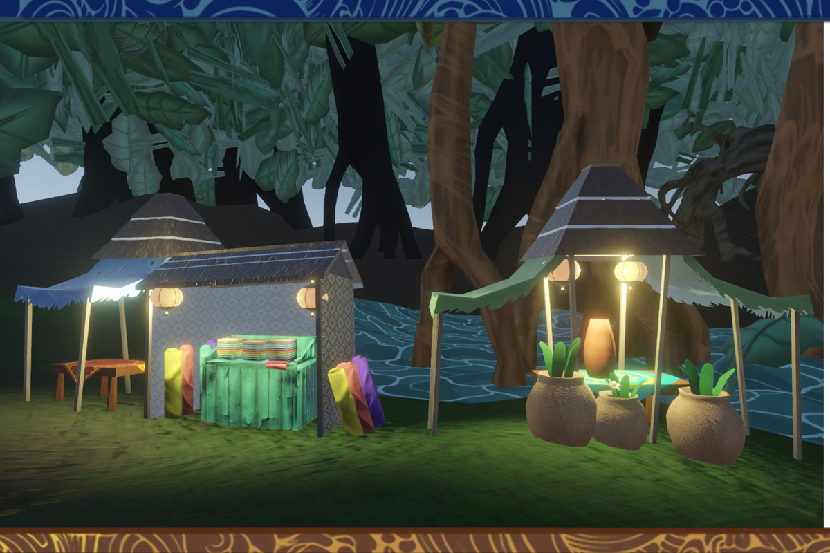 Paradise Jungle Market (3D)