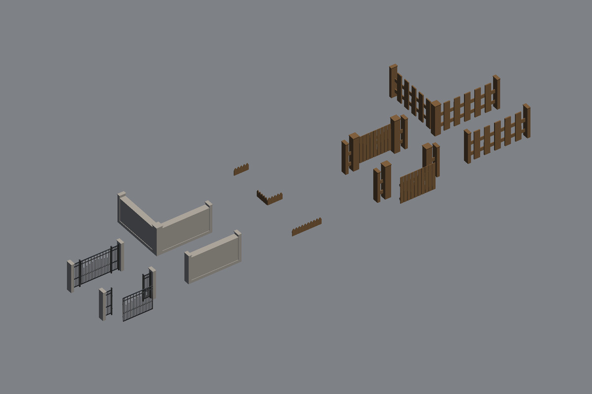 Low Poly Children's Playground Pack