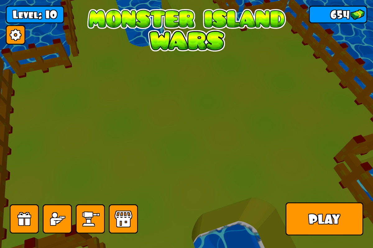 Monster Island Wars - Complete Mobile Game Template