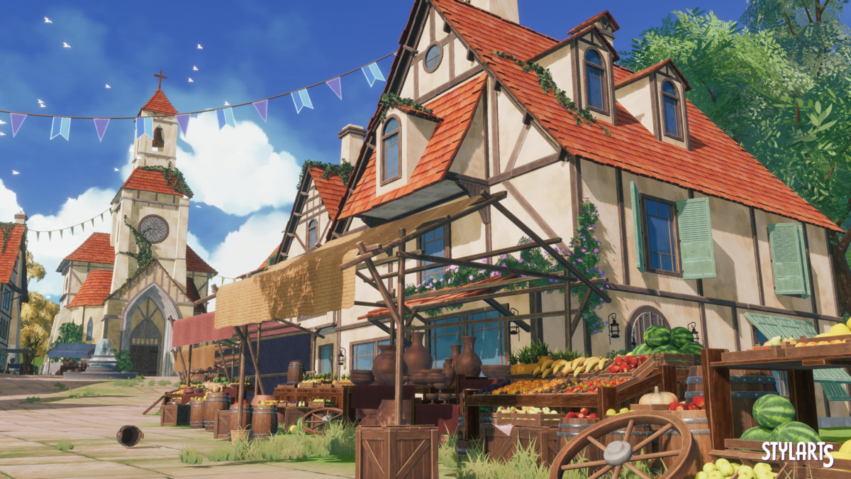 Stylized Medieval Market Fatpack