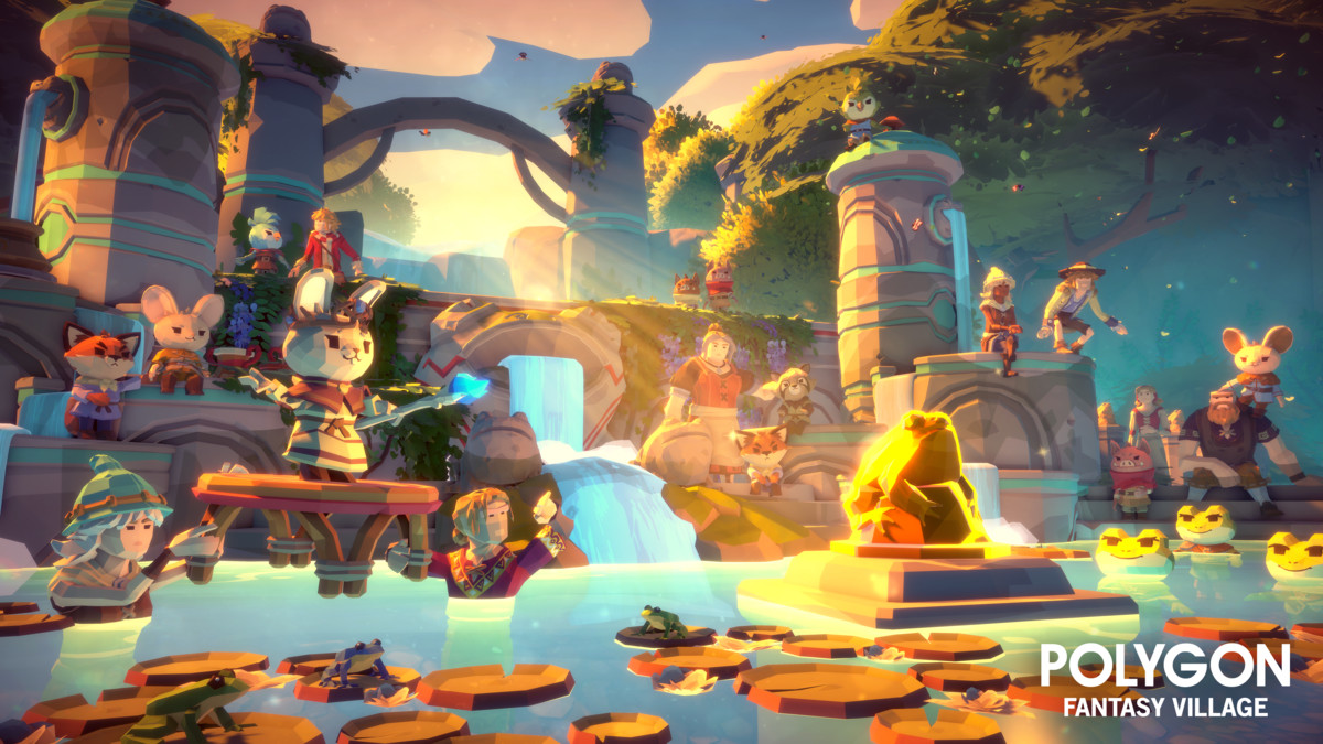 POLYGON - Fantasy Village - Art by Synty, image 23