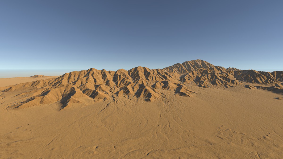 Mojave National Preserve Real-World Terrains 8K