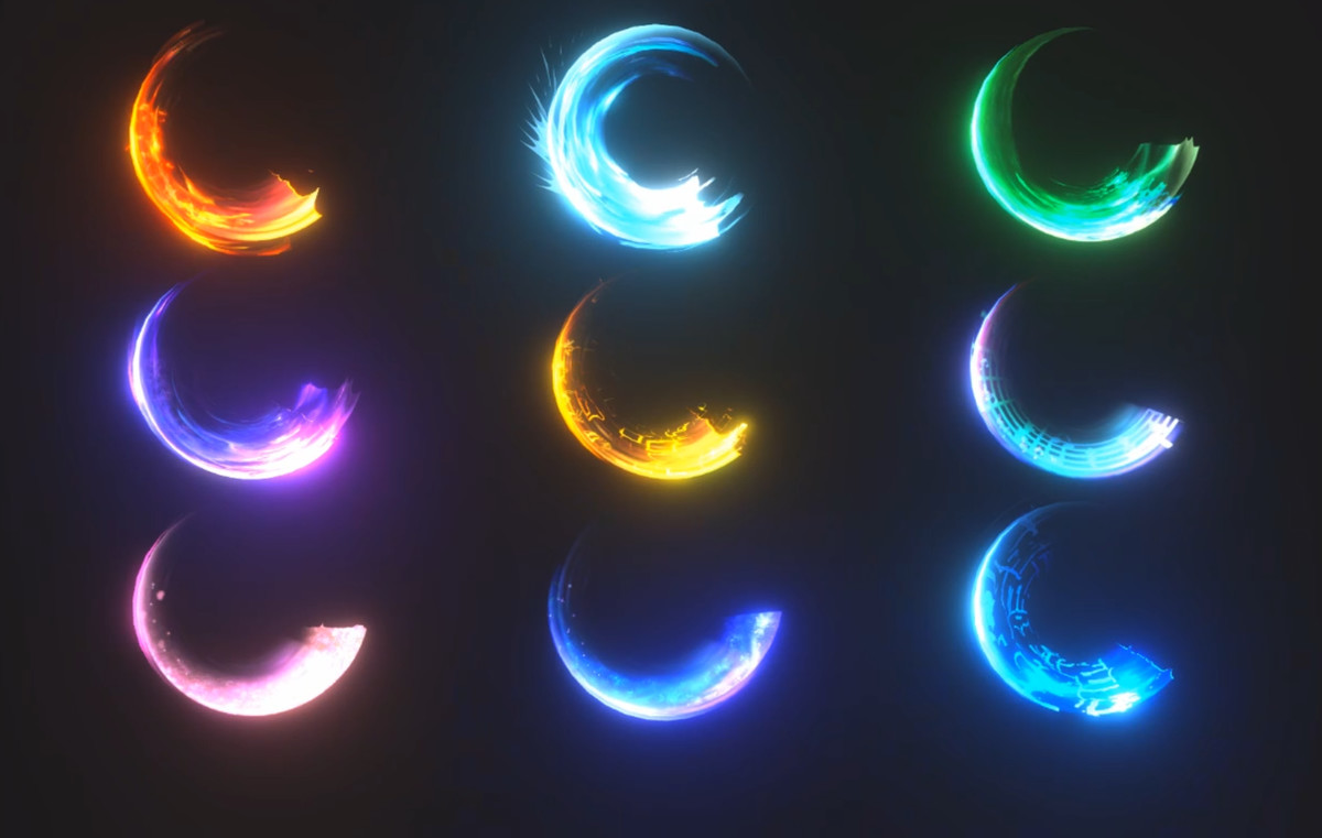 Game VFX - Magic Slash Collection