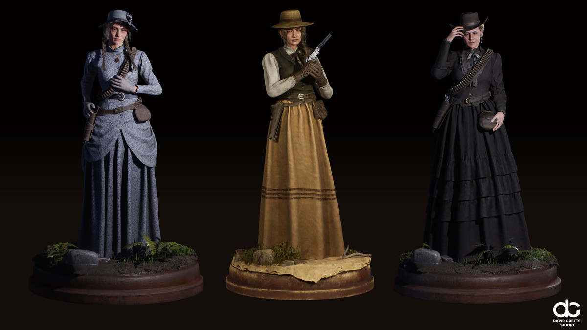Western Characters Bundle 2025, part 2 - Complete Collection